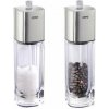 GEFU Dueto 18 cm 2 ks transparentné - akrylové mlynčeky na soľ a korenie