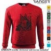 Mikina RANGER® - VLK - a S Červená