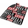 Sablio Plážová deka La Casa de Papel Professor or Bella Ciao motív 2 200x140
