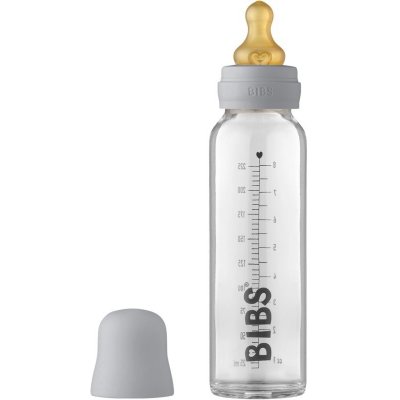BIBS Baby Glass Bottle 225 ml dojčenská fľaša Cloud 225 ml