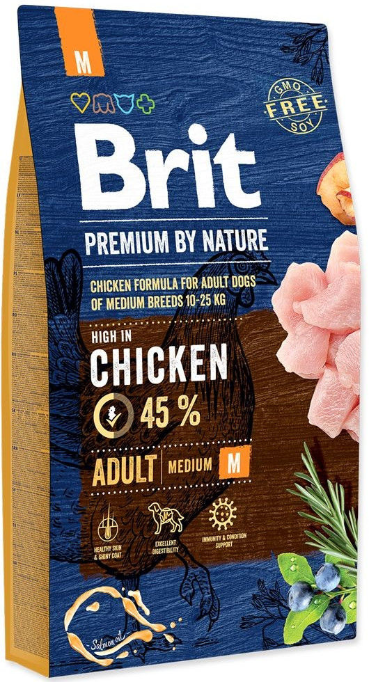 Brit Premium by Nature Adult M 8 kg