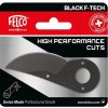 Záhradné nožnice FELCO 2 klasická veľkosť L + čepeľ 2/3 Black F-Tech
