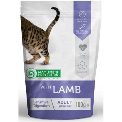 Nature's Protection Cat Sensitive Digestion with Lamb 100 g