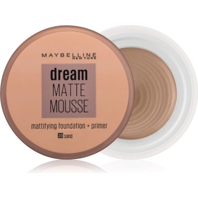 Maybelline Dream Matte Mousse zmatňujúci make-up odtieň 30 Sand 18 ml