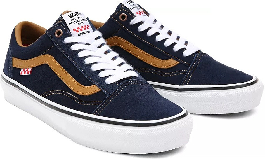 Vans Skate Old Skool Reynolds Navy Golden Brown