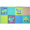 BABY GREAT Pěnové puzzle Klučičí hračky SX (60x60) s okraji