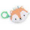 INGENUITY Hračka plyšová na C krúžku Crinklet™ líška Kitt 0m+ 16818-6