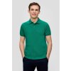 Pánske polo s.OLIVER 2138262 7652 Farba: Zelená, Veľkosť: L