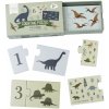 A Little Lovely Company Puzzle Dinosaurs počítanie od 1 do 10