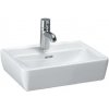 Laufen Pro - Umývadielko, 45x34 cm, 1 otvor na batériu, biela H8119520001041