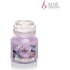 Vonná sviečka Bartek levanduľové makrónky parafínová 130 g