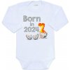 Body s potlačou New Baby Born in 2024 dinosaurus - 86 (12-18m)