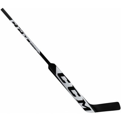 CCM Brankárska hokejka CCM Eflex 5.5 INT, Intermediate, biela-čierna, 24", R, P4