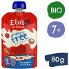 Ella's Kitchen BIO Nemliečny ryžový nákyp s banánmi a jahodami (80 g)