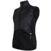 SENSOR Infinity Zero Dámska čierna vesta - XL
