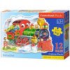Puzzle MAXI 12 dielikov - Lokomotíva