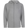 Neutral O 13301 detská mikina na zips s kapucňou šport grey