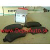 Citroen C5 1/2008- predné platničky Sada 4ks / 2.2-2.7-3.0HDi