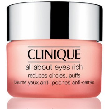 Clinique All About Eyes Rich krém na očné okolie 15 ml od 27 € - Heureka.sk