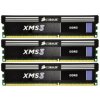 Corsair XMS3 12GB (Kit 3x4GB) 2000MHz DDR3, CL9 (9-10-9-27) 1.65V, chladič, XMP