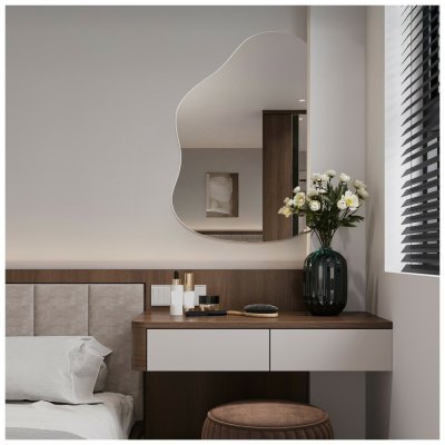 Alfaram Organické zrkadlo so skosenou hranou – STONE SKOSENÁ HRANA 60x95