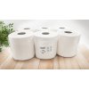 Papierové utierky perforované MAXI s Ø 19 CM, 100 M, celulóza