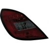 LED zadné svetlá Opel Corsa D 06-08 5dv. červené/dymové