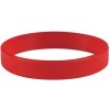 Silikónový náramok bez potlače červený Červená 202 mm