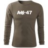 Dragowa Fit-T tričko s dlhým rukávom AK-47 olivové
