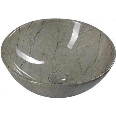 SAPHO DALMA keramické umývadlo 42x42x16, 5 cm, grigio MM113 - Sapho