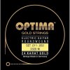 Optima 2028-M 24K Gold Electrics Struny pre elektrickú gitaru