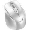 Genius Ergo 9000S Pre/Ergonomická/Optická/Pre pravákov/2 400 DPI/USB+BT/Biela (31030039400)