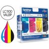 Brother originál ink LC-1100VALBP, CMYK, 450/3x325str., výhodné balenie