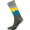 Kilpi NORS-U khaki turistické ponožky - 35