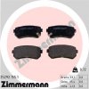ZIMMERMANN Sada brzdových platničiek kotúčovej brzdy 25292.155.1