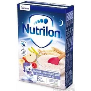 Nutrilon mliečna Krupicová s ovocem GOOD NIGHT 225 g