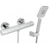 Novaservis Metalia 54, sprchová termostatická batéria s ručnou sprchovou súpravou, chrómová, 54960-0