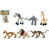 Teddies Zvířátka safari ZOO plast 9-10cm 6ks v sáčku