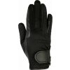 HKM Rukavice jazdecké Softshell zimné čierne