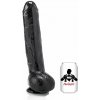 Čierne dildo - Super Brad (26 x 6 cm) - gb19901