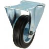 Koliesko Kovové Gomowe otočné pevné 100mm Gopart