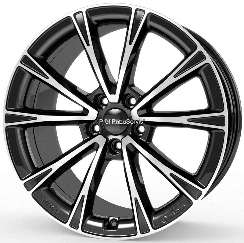 DEZENT AR 8x20 5x114,3 ET40 black polished