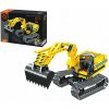 Stavebnice IamMaster bagr/robot 2v1 plast 342 dílků v krabici