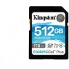 Kingston SDXC karta 512GB Canvas Go! Plus SDG3/512GB