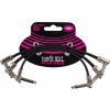 Ernie Ball P06221 15 cm Zalomený - Zalomený Patch kábel