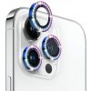 NORTHJO sklá posádzané kamienkami na ochranu šošoviek zadného fotoaparátu pre iPhone 11 Pro / 11 Pro Max / 12 Pro - dúhová - možnosť vrátiť tovar ZADARMO do 30tich dní