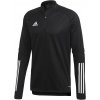 Pánska futbalová mikina adidas, CON20 TR TOP Čierna,Biela XL