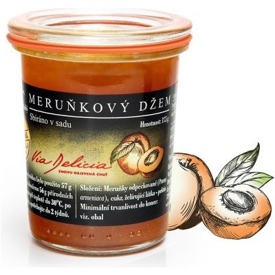 Via Delicia Marhuľový džem 175 g