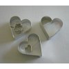 Vykrajovačka srdce sada 3ks
