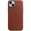 Kryt na mobil Apple Leather Case s MagSafe pro iPhone 14 Plus cihlově hnědý MPPD3ZM/A